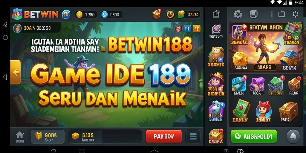Tampilan gameplay Idle yang menarik di BETWIN188.
