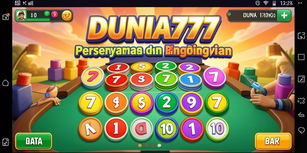Screenshot gameplay DUNIA777 menampilkan pengalaman Bingo yang mendebarkan.