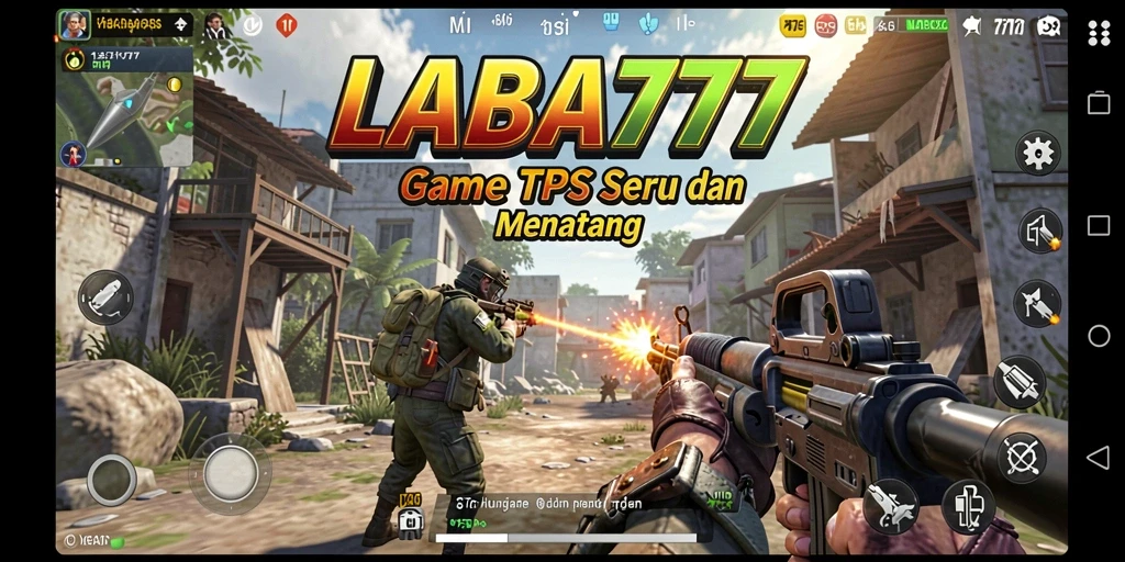 Tampilan gameplay LABA777 yang penuh aksi dan strategi.