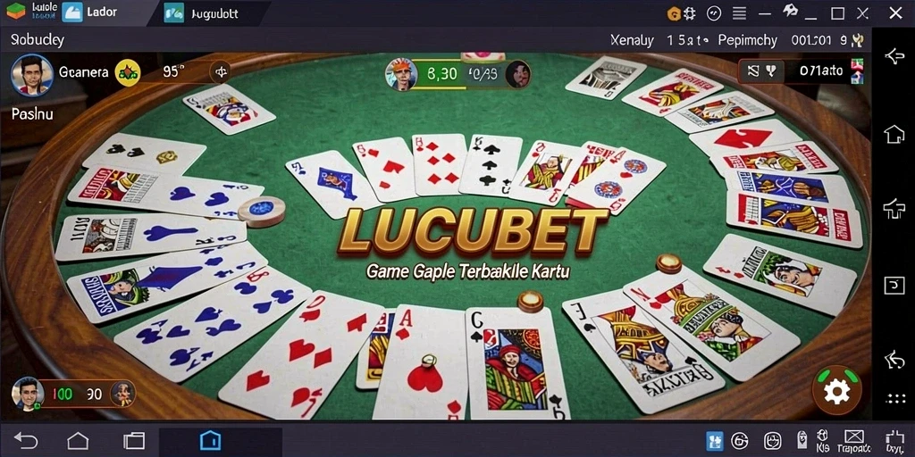 Tampilan menarik dari gameplay LUCUBET yang menantang.