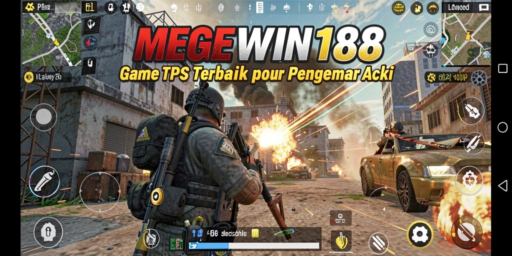 Tampilan gameplay MEGEWIN188 dengan aksi seru yang mendebarkan.