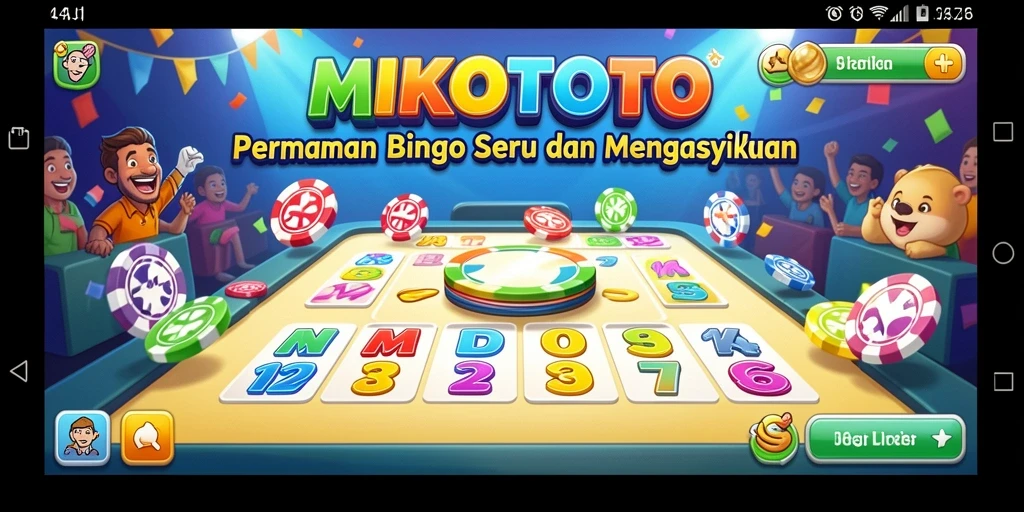 Tampilan gameplay Bingo MIKOTOTO yang seru dan menarik.