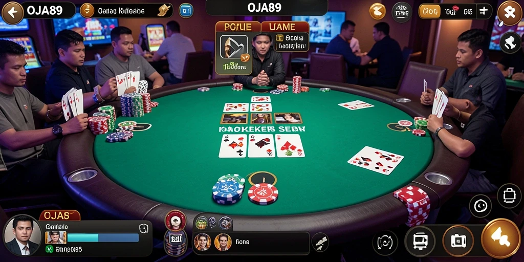Tampilan gameplay OJA89 yang mendebarkan dan penuh aksi.