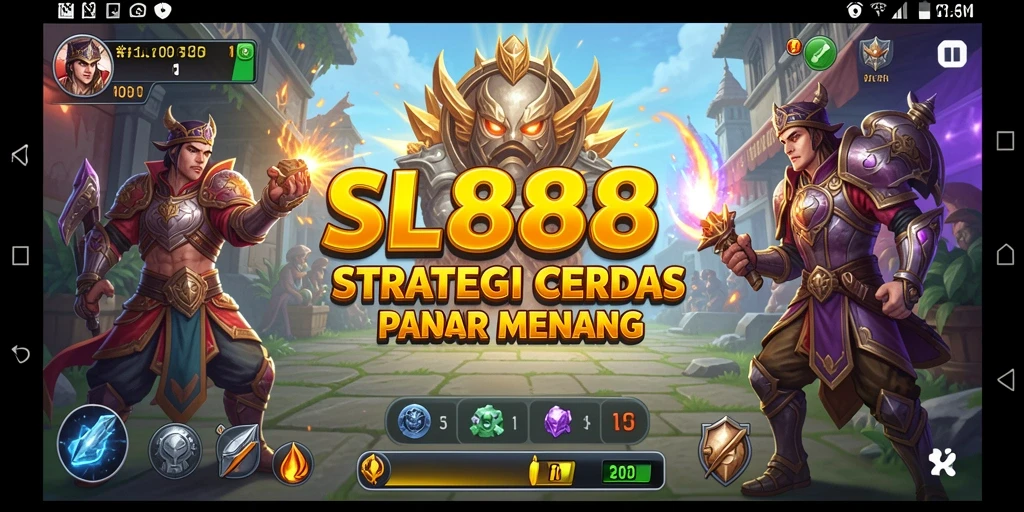 Tampilan gameplay SL888 yang menakjubkan dan penuh strategi.