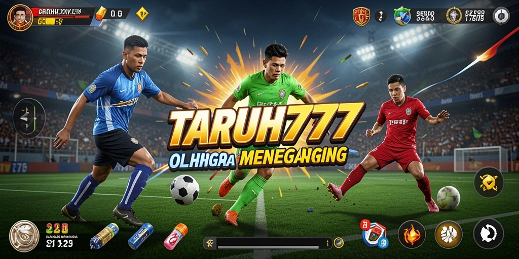 Tampilan menarik dari gameplay TARUH777 dengan aksi olahraga yang dinamis.