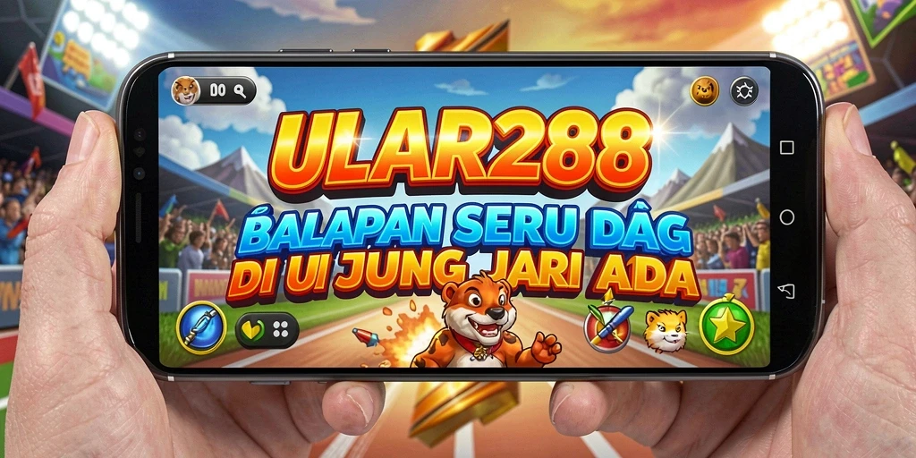 Gameplay Racing ULAR288 yang seru dan menegangkan saat balapan.