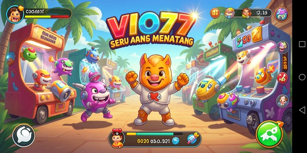 Screenshot VIO77 menampilkan gameplay seru dalam dunia Arcade.